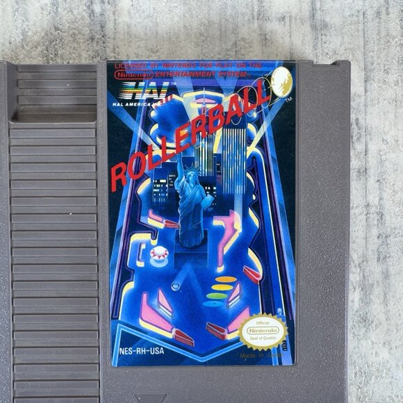 Rollerball (Nintendo Entertainment System, 1990) TESTED WORKS - Picture 2 of 4